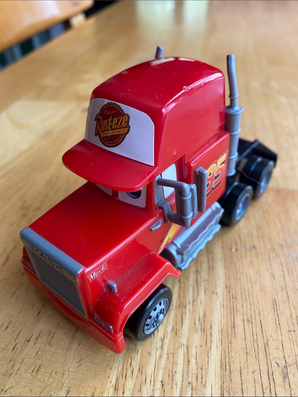 Disney Pixar Cars Mack Superline Cab Only Red Mattel - 2014